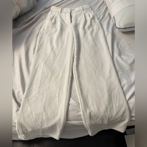 Aritzia effortless pants in white